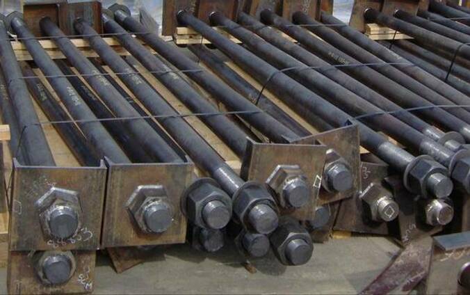 Анкерная тяга с накладками 53x250x65 мм 09Г2С СНиП 3-18-95