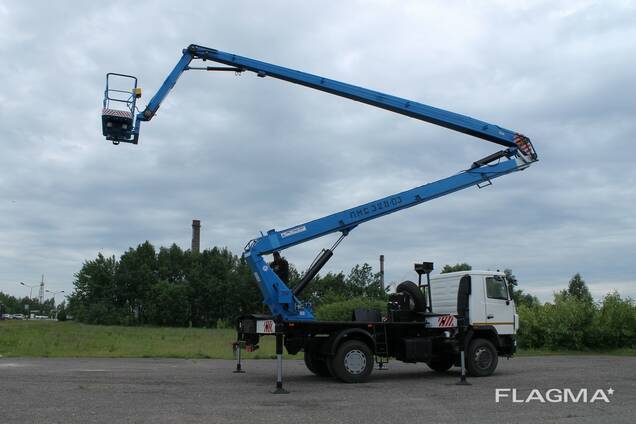 Автогидроподъёмник на базе шасси МАЗ