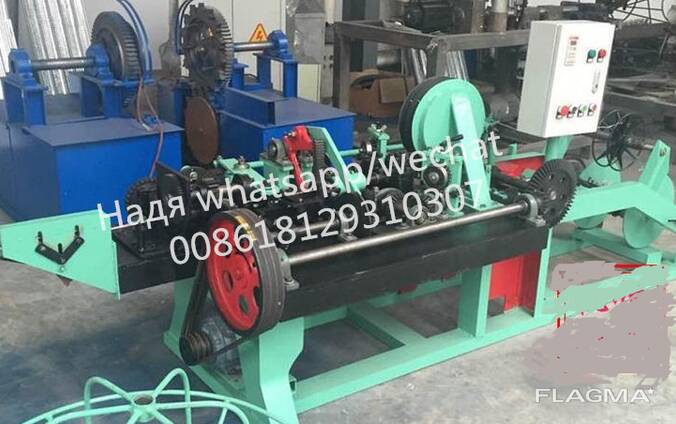 Китайский станок для изготовления колючей проволоки одноосновной и двухосновой