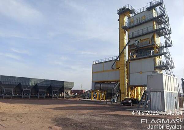 Б/У Асфальтный завод MARINI TT 3000, 200 т/ч, 2010 г. в. c RAP системой