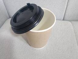 Бумажный стакан двухслойный «Крафт» 350 мл