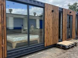 Дом из морского контейнера под ключ модульный с мебелью и техникой