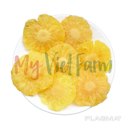 Dried Pineapple, 5% sugar (from the manufacturer)