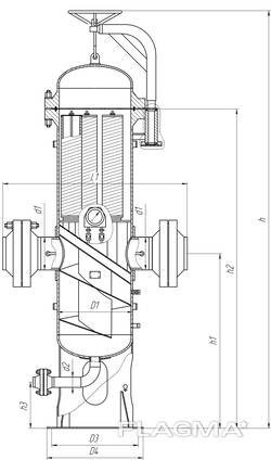 Фильтр-сепаратор типа ФСГ