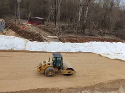 Геоспан ТНПЭ 150/50кН Тканый геотекстиль из прочных полиэфирных нитей