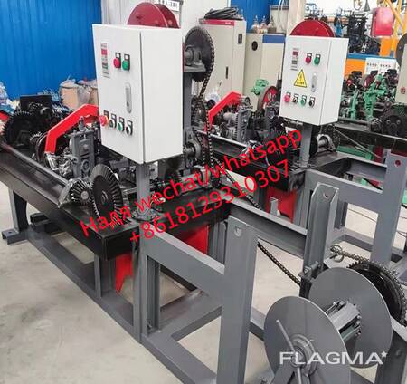 Станок для колючей поволоки СS-B одноосновной и двухосновной как купить в Душанбе