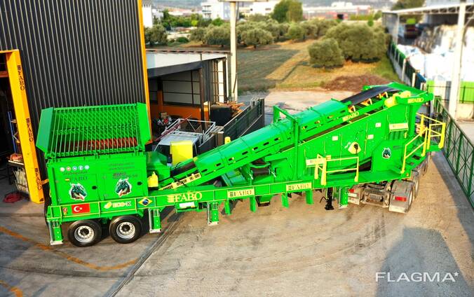 Me 2050 мобильная сортировочная установка