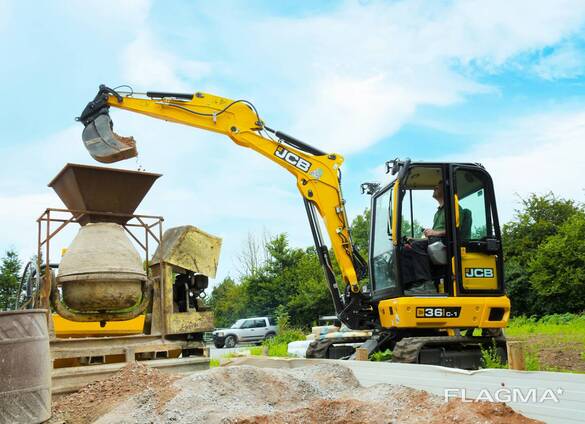 Мини-экскаватор JCB 36C-1