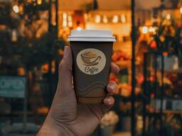 Одноразовые бумажные стаканчики