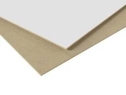 Плита ЛХДФ– лакированная (Белый), формат 2800 и 2500х2070мм, толщина 2,5 мм и 3,0 мм