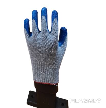 Рабочие перчатки с латексным покрытием оптом из Узбекистана