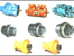 Редуктор хода для FIAT HITACHI 400 восстановленный