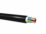 Силовой кабель 1x10 мм АВВГ ГОСТ 16442-80 - фото 1