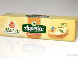 Спред растительно-сливочный "Appetito" с мдж 72,5% 500гр