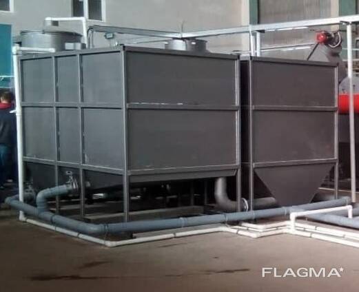 Ванна очистки воды с виброситом В-ВО